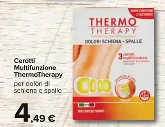 Carrefour Thermo Therapy Cerotti Multifunzione offerta