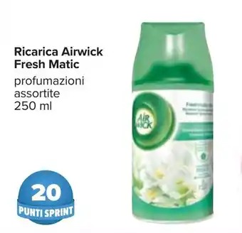 Carrefour Airwick Fresh Matic Ricarica 250ml offerta