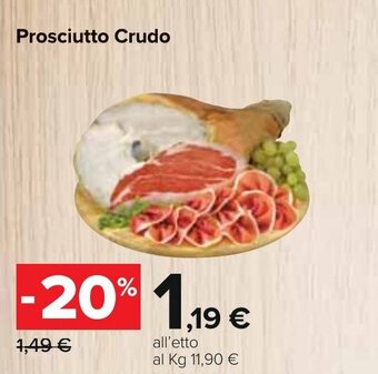 Carrefour Prosciutto Crudo offerta