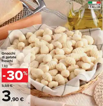 Carrefour Gnocchi di patate freschi 1kg offerta