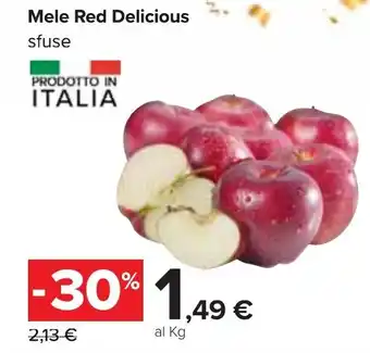 Carrefour Mele Red Delicious offerta