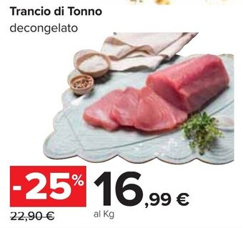 Carrefour Trancio di Tonno offerta