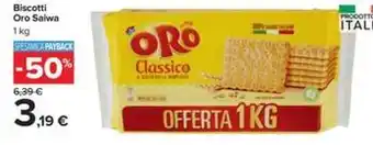 Carrefour Market Biscotti Oro Saiwa offerta