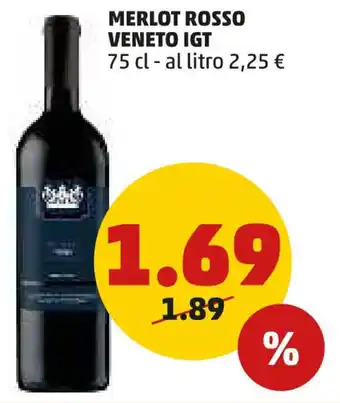 PENNY MERLOT ROSSO VENETO IGT 75 cl offerta