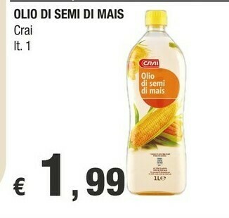 Crai Olio di semi offerta