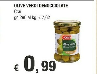 Crai Olive offerta