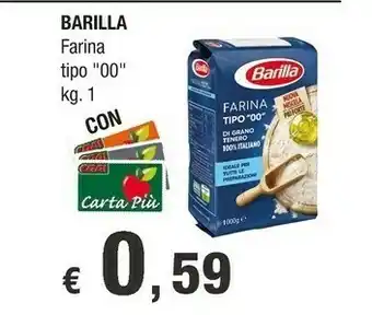 Crai Barilla Farina 00 offerta