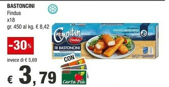 Crai Findus Bastoncini offerta