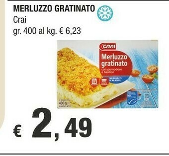 Crai Filetti di merluzzo offerta