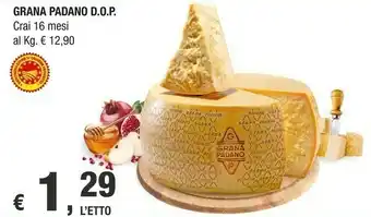 Crai Grana Padano Formaggio offerta