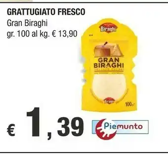 Crai Biraghi Formaggio Grattugiato offerta