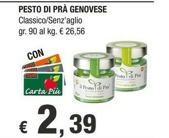 Crai Pesto offerta
