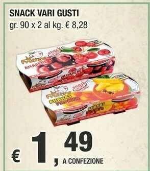 Crai Snack offerta