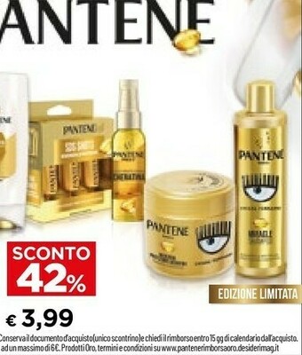 Iper La Grande Pantene Shampoo offerta