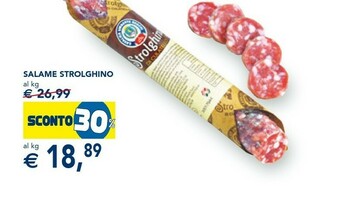 Esselunga Salame offerta
