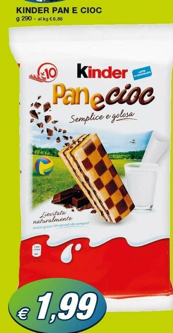 Prix Quality Kinder Merendine offerta