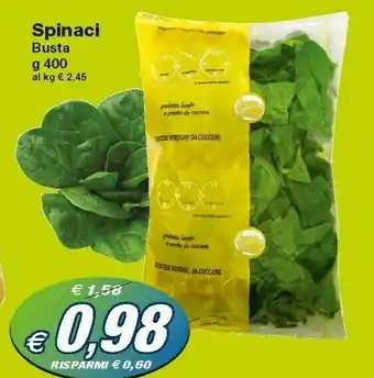 Prix Quality Spinaci offerta