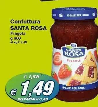 Prix Quality Santa rosa Marmellata offerta