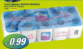 Prix Quality Soffici Nuvole Carta Igienica offerta