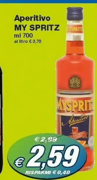 Prix Quality Myspritz Aperitivo offerta