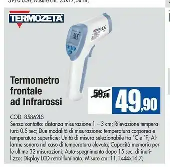 Wellcome Termozeta Termometro offerta