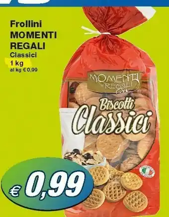 Prix Quality Momenti regali Biscotti Classici 1000 G(ml) offerta