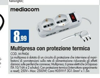 Wellcome Mediacom Prese elettriche offerta