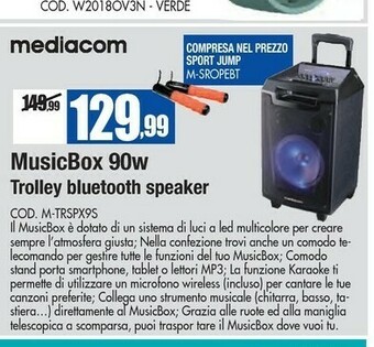 Wellcome Mediacom Speaker offerta