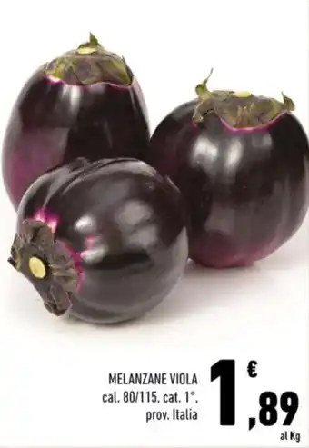 Conad MELANZANE VIOLA offerta