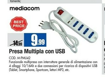 Wellcome Mediacom Prese elettriche offerta