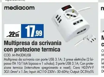 Mediacom Prese elettriche