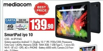 Vobis Mediacom Tablet mediacom offerta