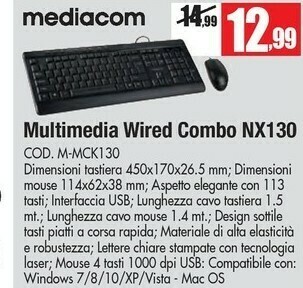 Vobis Mediacom Tastiera offerta