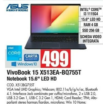 Vobis Asus Notebook offerta