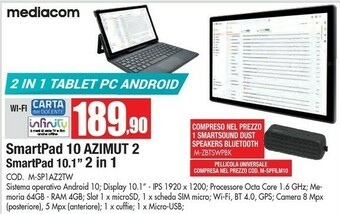 Vobis Mediacom Tablet mediacom offerta