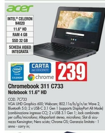 Vobis Acer Notebook offerta