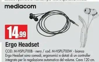 Vobis Mediacom Cuffie offerta