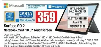 Vobis Microsoft Surface offerta