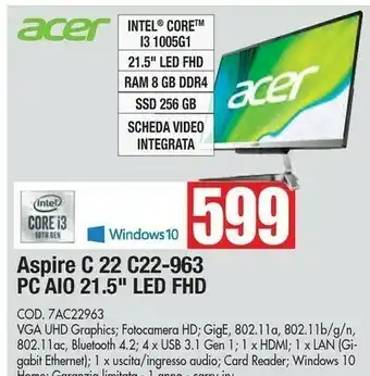 Vobis Acer acer aspire offerta