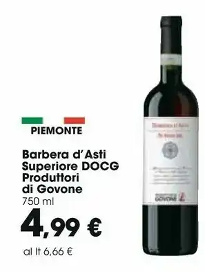 Carrefour Barbera Barbera offerta