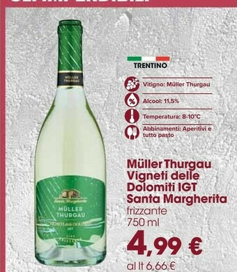 Carrefour Muller Thurgau offerta