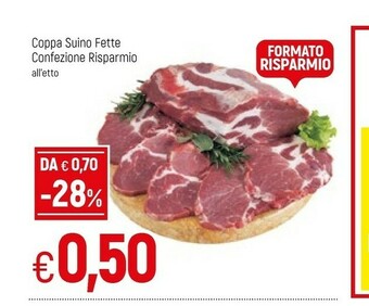 Galassia Coppa Suino Fette Confezione Risparmio offerta