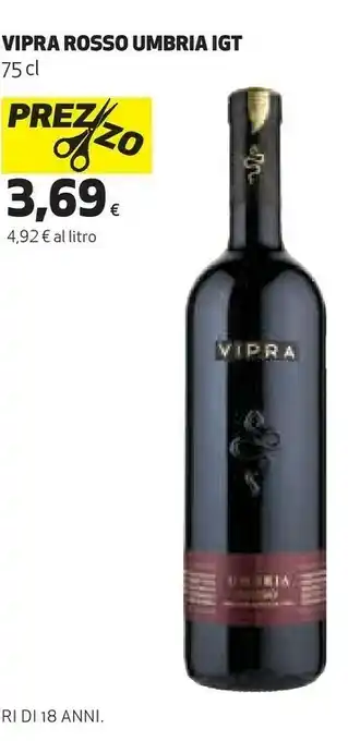 Coop Vipra Rosso Umbria Igt offerta