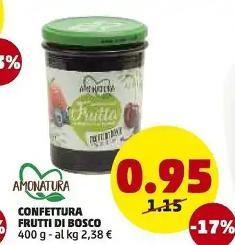PENNY Philadelphia Confettura Di Bosco offerta