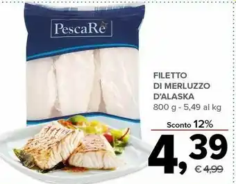Todis Pescare Filetto Di Merluzzo D'alaska offerta