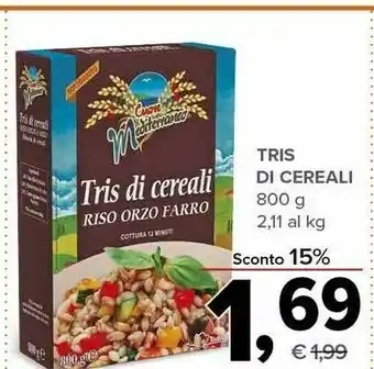 Cuore mediterraneo Tris Di Cereali 800 G(ml)