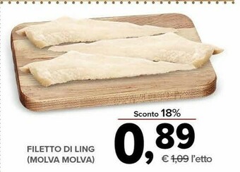 Todis Filetto Di Ling offerta
