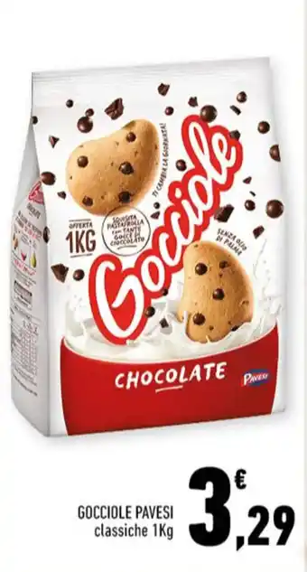 Conad GOCCIOLE PAVESI classiche 1Kg offerta