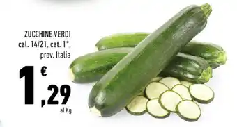 Conad ZUCCHINE VERDI offerta