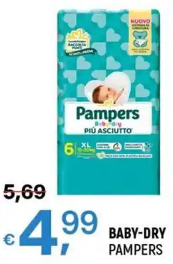 A&O BABY-DRY PAMPERS offerta
